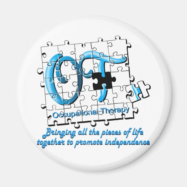 ot puzzle aqua magnet (Front)