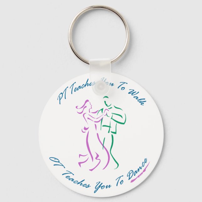 OT Teaches You To Dance Key Ring (Front)
