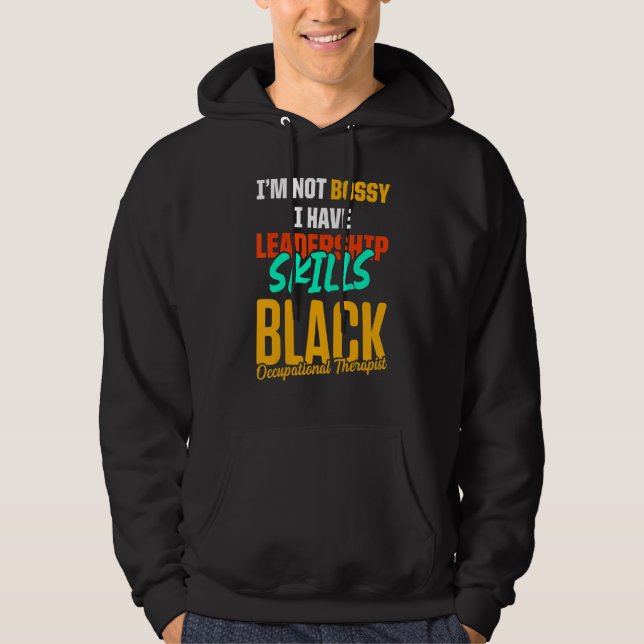 Ot Therapist Occupational Therapy Hoodie (Front)