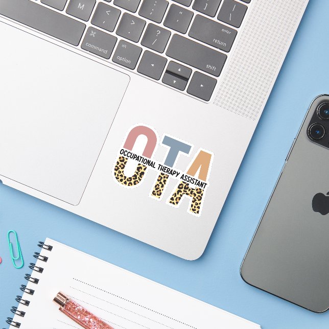 OTA Occupational Therapy Assistant Gifts (Laptop w/ iPhone)