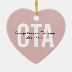 OTA Occupational Therapy Assistant Gifts Ceramic Tree Decoration