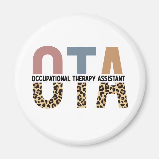 OTA Occupational Therapy Assistant Gifts Magnet (Front)