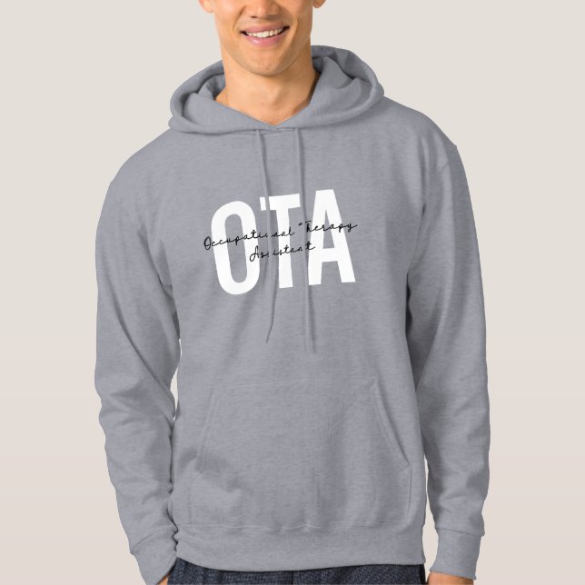 OTA Occupational Therapy Assistant Hoodie (Front)