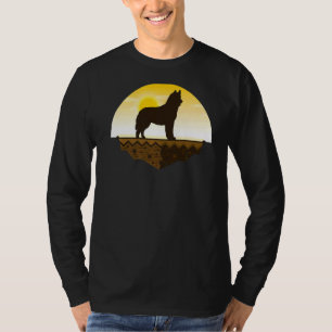 Otaku Huskie Dog Retro 15 T-Shirt