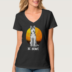 Otaku Huskie Dog Vintage 30 T-Shirt