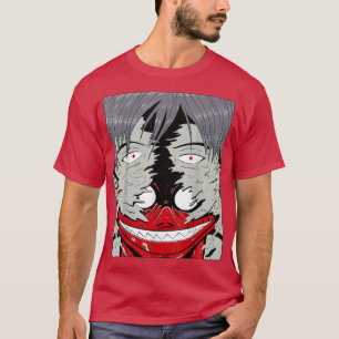 Otaku Japan Anime Japanese Evil Monster Graphic Ar T-Shirt