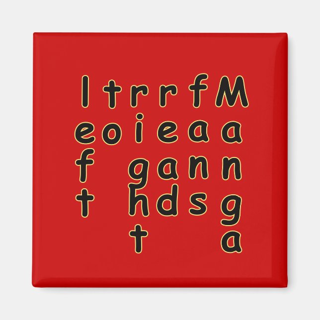 Otaku Manga Fan Joke Magnets (Front)