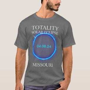 otal Solar Eclipse 2024 Missouri 04  T-Shirt