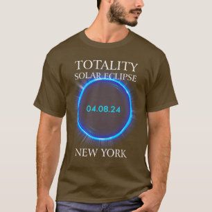 otal Solar Eclipse 2024 New York 04  T-Shirt