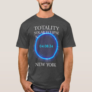 otal Solar Eclipse 2024 New York 04  T-Shirt