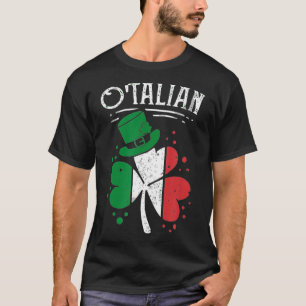 Otalian Funny Italian Irish Relationship St Day T-Shirt