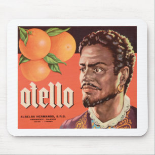 Otello Orange Label Mouse Pad