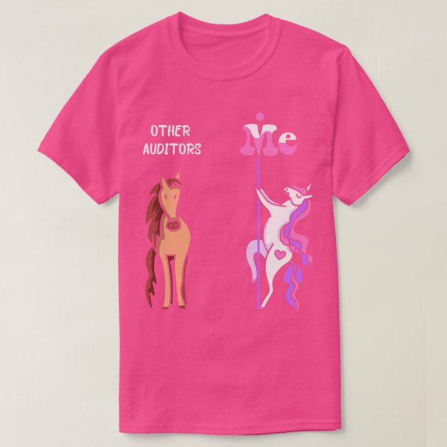 Other auditors Me Tee Unicorn Auditor Funny Gift I (Design Front)