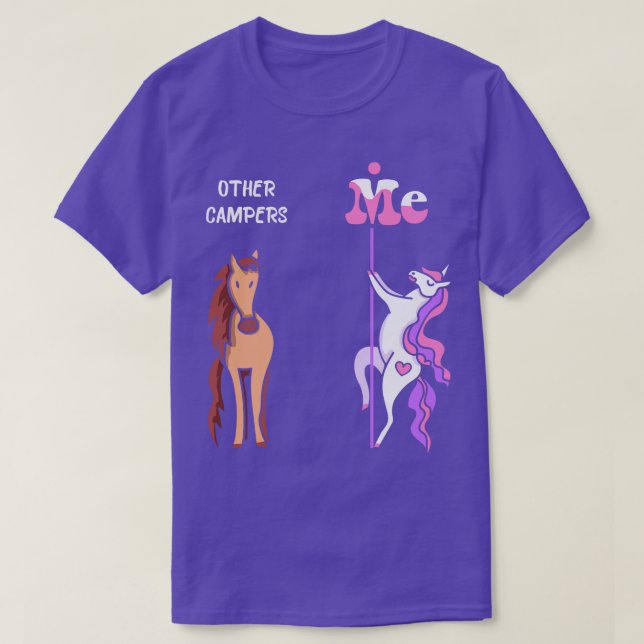Other campers Me Tee Unicorn Camper Funny Gift Ide (Design Front)