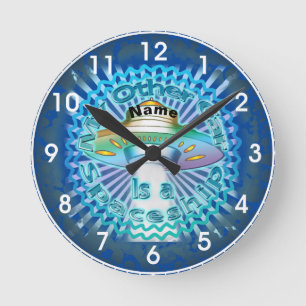 Other Car Spaceship  Clock
