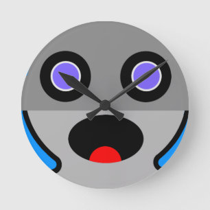 Other Dimension Dada Alien Manga Timekeeper Round Clock