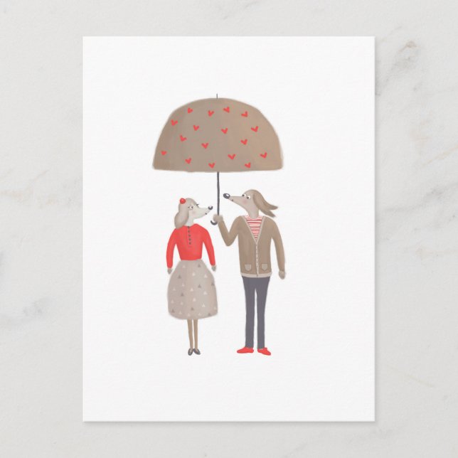 Other than an usual couple postcard (Front)