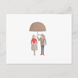 Other than an usual couple postcard