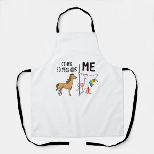 Other Unicorn 50 Year Olds Birthday And Me Gift Fo Apron