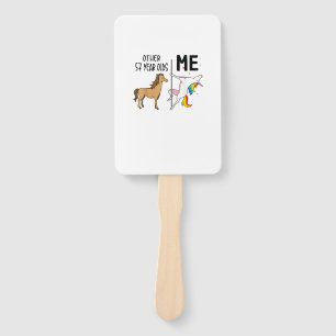 Other Unicorn 57 Year Olds Birthday And Me Gift Fo Hand Fan