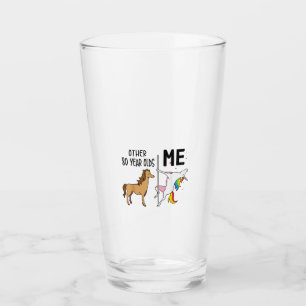 Other Unicorn 80 Year Olds Birthday And Me Gift Fo Glass