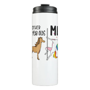 Other Unicorn 80 Year Olds Birthday And Me Gift Fo Thermal Tumbler