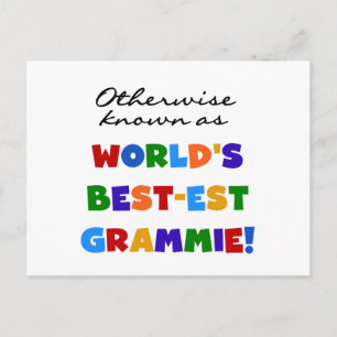 Otherwise Known as Best-est Grammie Gifts Postcard