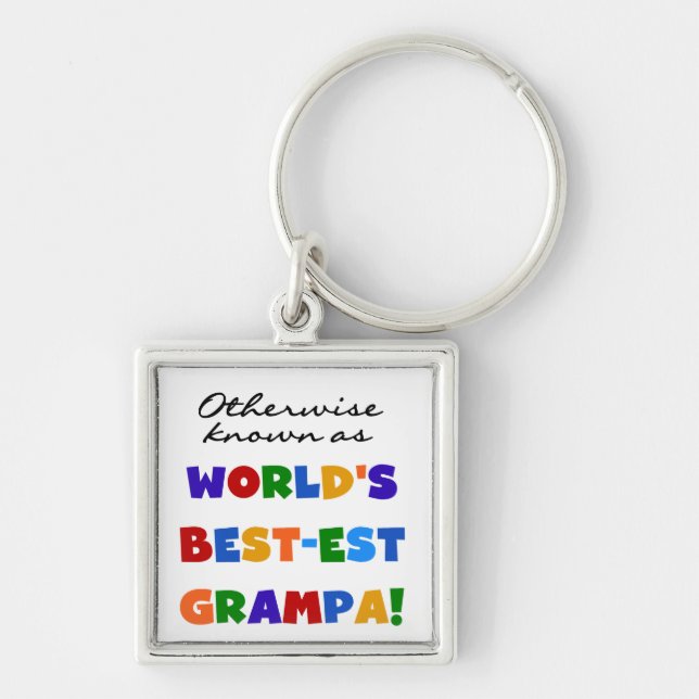 Otherwise Known as Best-est Grampa Tshirts Key Ring (Front)