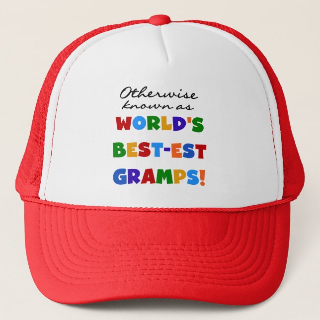 Otherwise Known as Best-est Gramps Trucker Hat (Front)