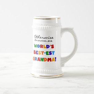 Otherwise Known as Best-est Grandma Gifts Beer Stein