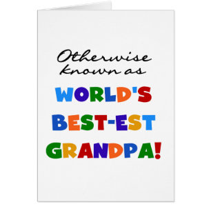 Otherwise Known as Best-est Grandpa Gifts