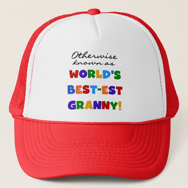 Otherwise Known as Best-est Granny Gifts Trucker Hat (Front)