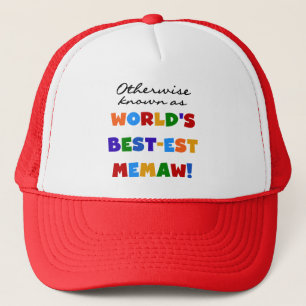 Otherwise Known as Best-est Memaw Tshirts Trucker Hat