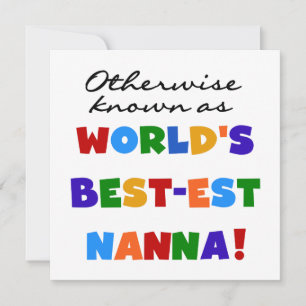 Otherwise Known as Best-est Nanna Gifts