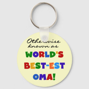 Otherwise Known as Best-est Oma Tshirts and Gifts Key Ring