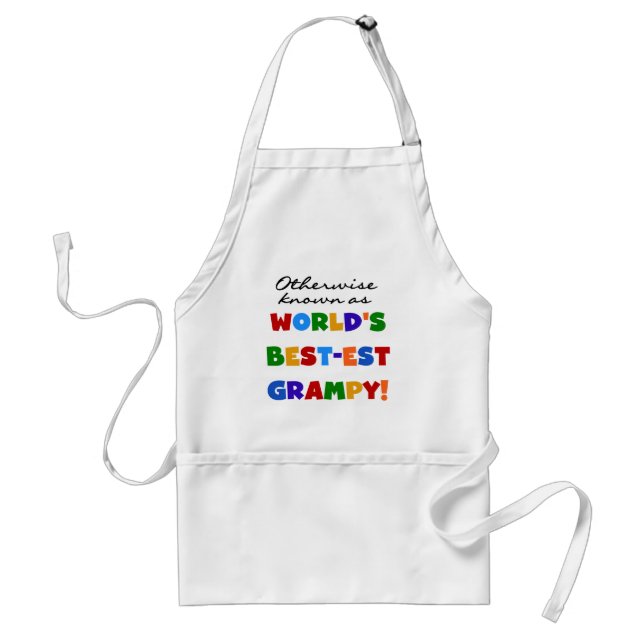 Otherwise Known as World's Best-est Grampy Gifts Standard Apron (Front)