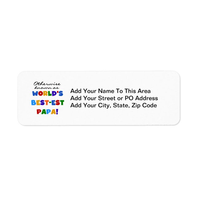 Otherwise Known Best-est Papa Tshirts and Gifts (Front)