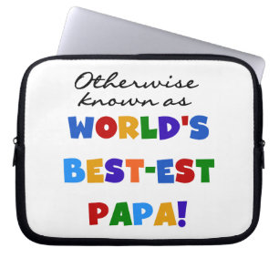 Otherwise Known Best-est Papa Tshirts and Gifts Laptop Sleeve