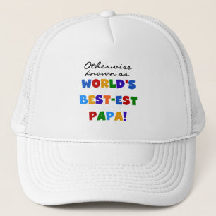 Otherwise Known Best-est Papa Tshirts and Gifts Trucker Hat