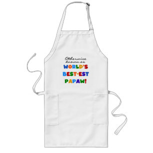 Otherwise Known Best-est Papaw T-shirts and Gifts Long Apron