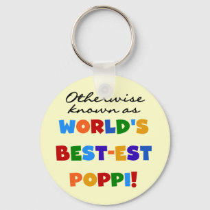 Otherwise Known Best-est Poppi T-shirts and Gifts Key Ring