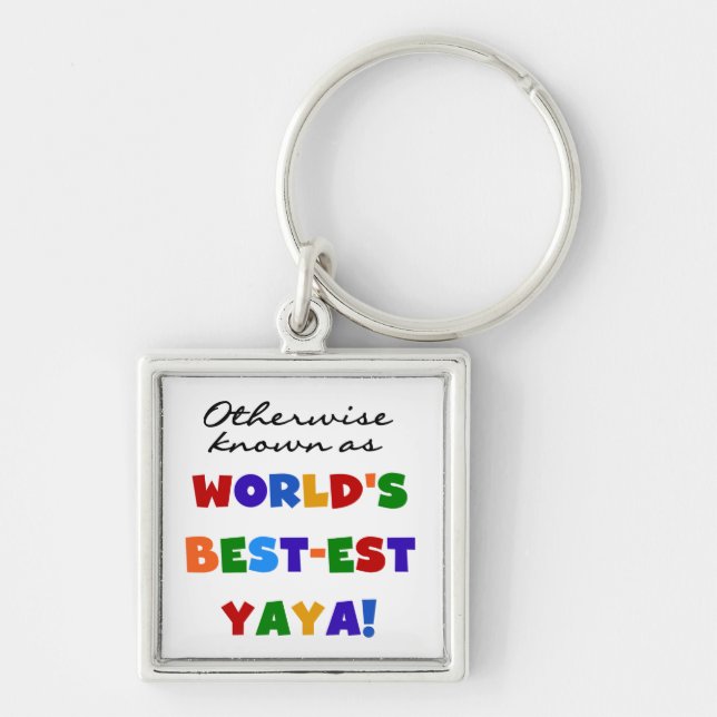 Otherwise Known Best-est Yaya T-shirts and Gifts Key Ring (Front)
