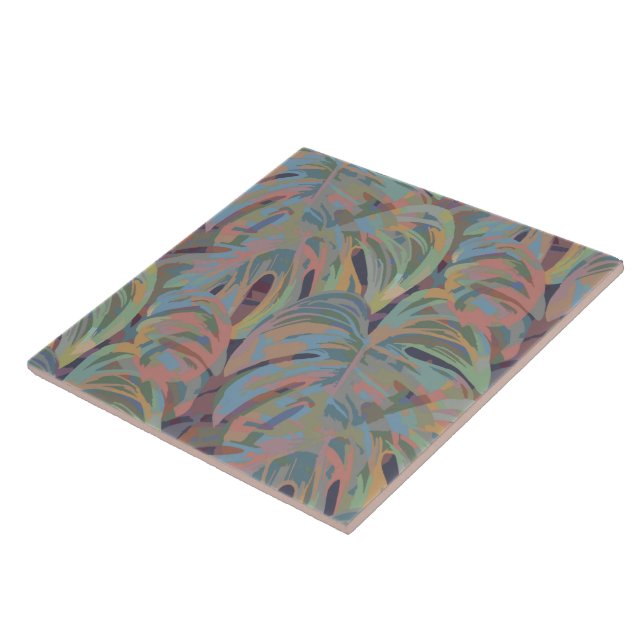 Otherworldly Palms Wallpaper Tile (Side)