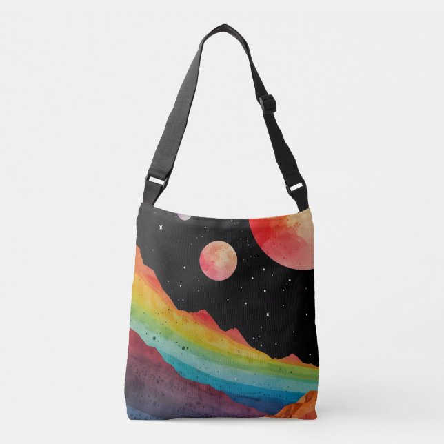 Otherworldly Spectrum Crossbody Bag (Front)