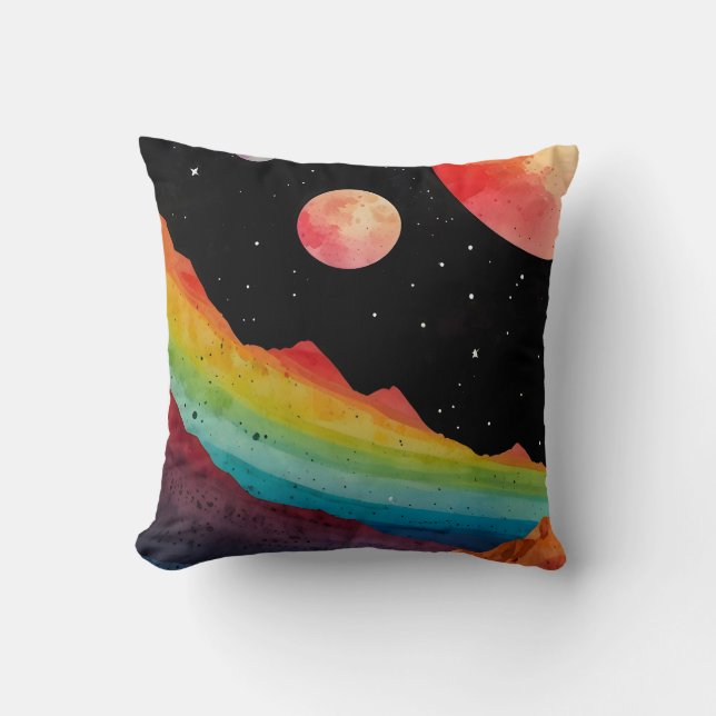 Otherworldly Spectrum Cushion (Front)