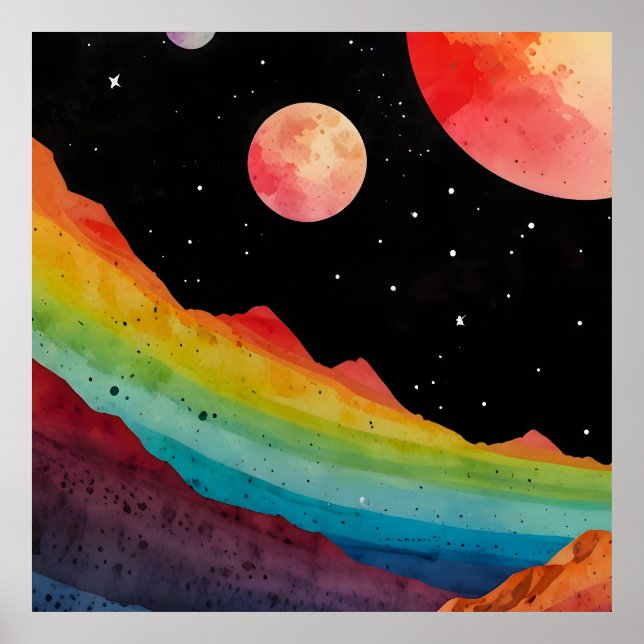 Otherworldly Spectrum Poster (Front)
