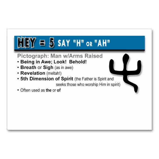 Otiot Flash Cards: 5 of 22 (Back)