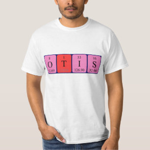 Otis periodic table name shirt