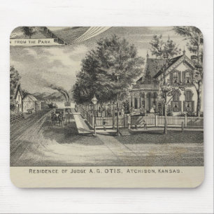 Otis Price Villa, Kansas Mouse Pad