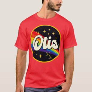 Otis Rainbow In Space Vintage Style T-Shirt